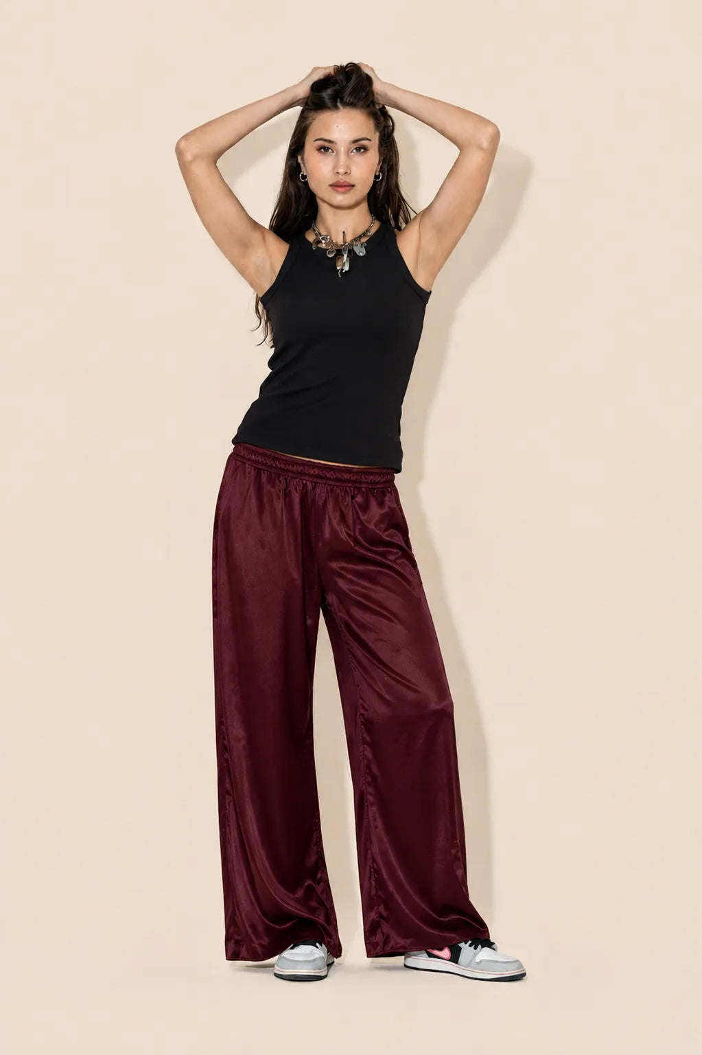 Flowing wide leg