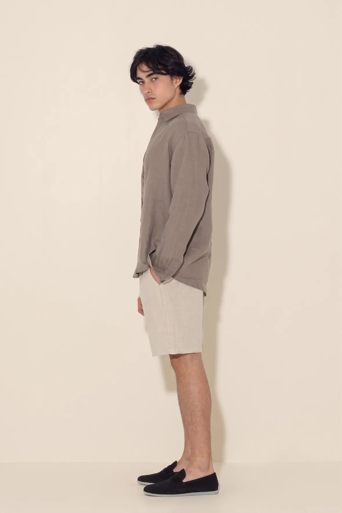 Linen Long Sleeve Shirt