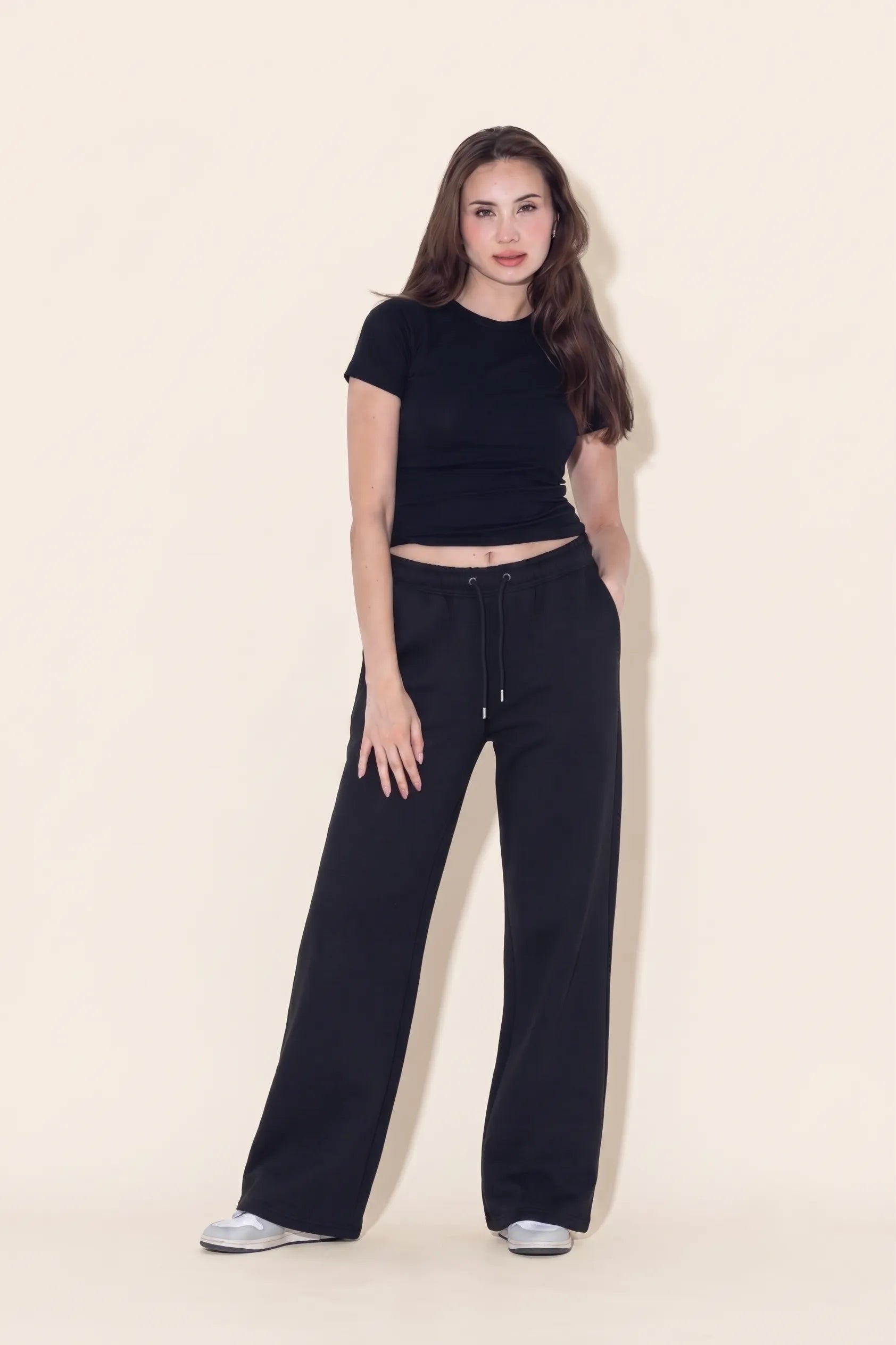 Soft Touch Wide Leg Jogger