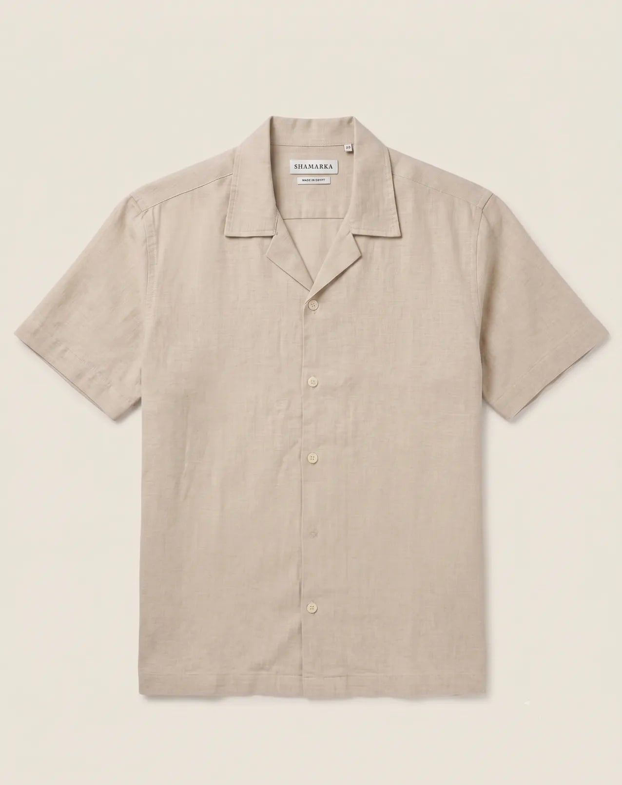 Linen Shirt Short-Sleeve