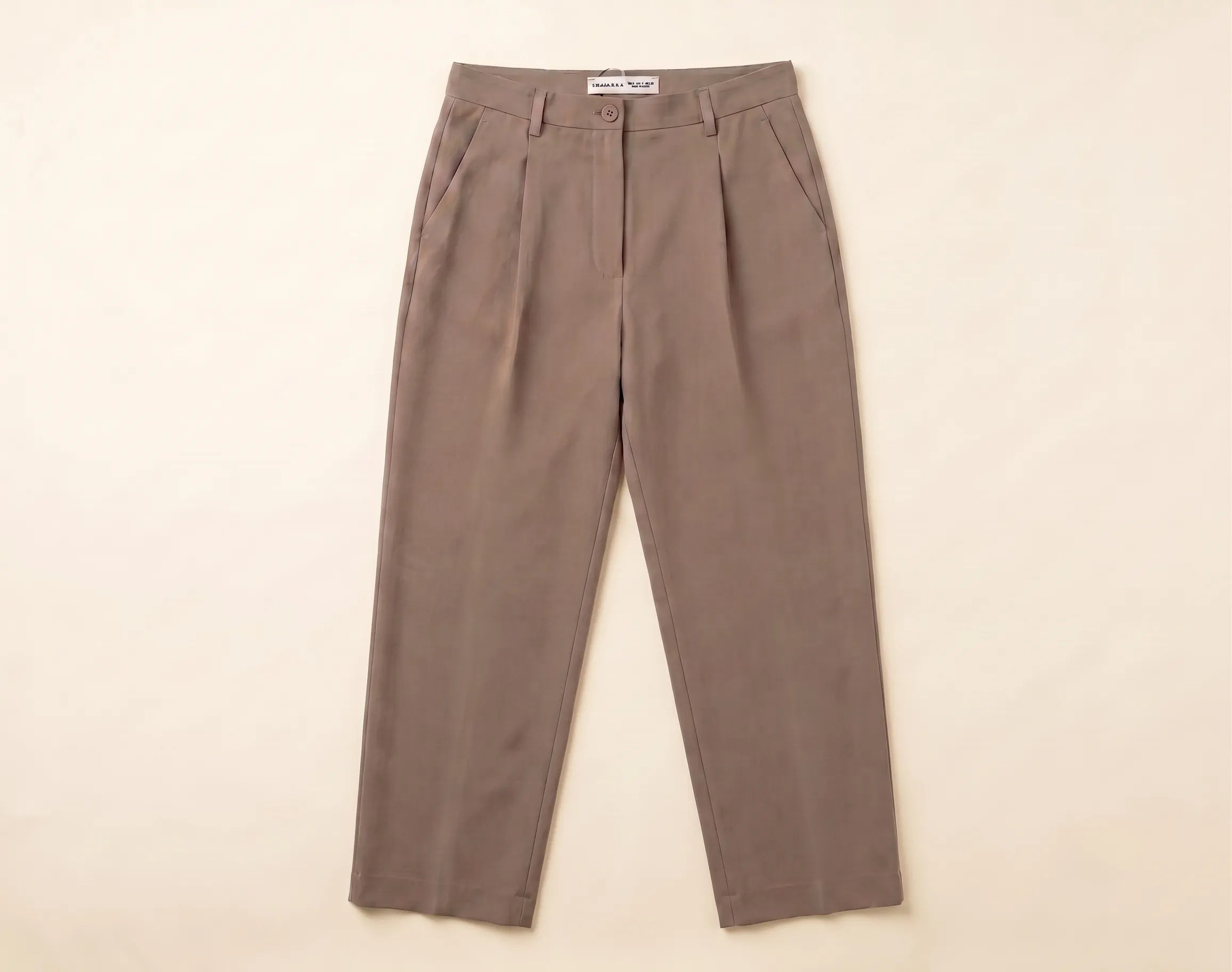 Relaxed Fit Pleated Trousers