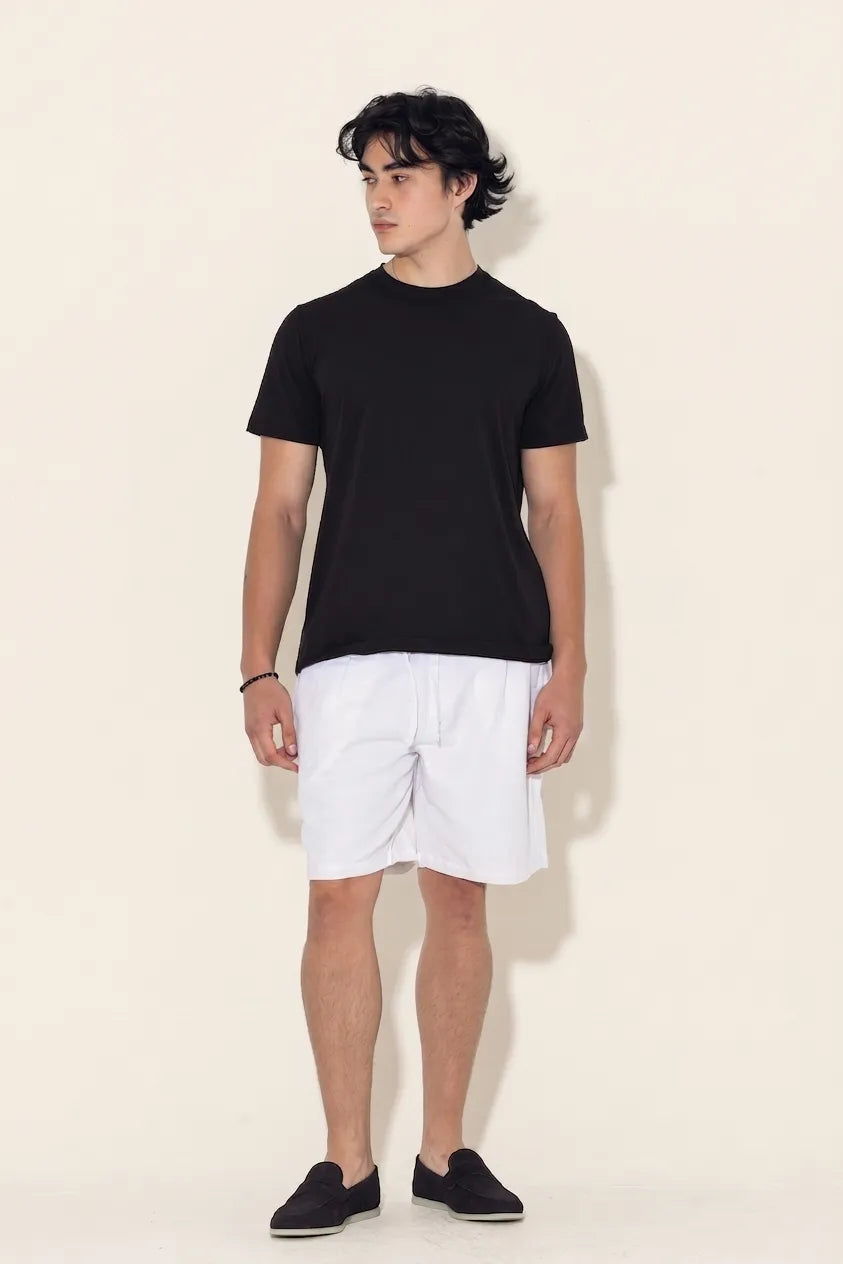 Basic T-shirt with Half Sleeves