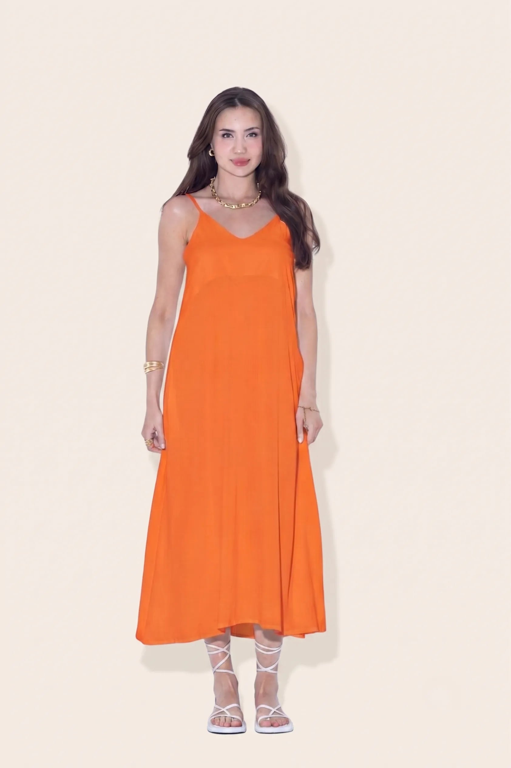 Slip Midi Dress