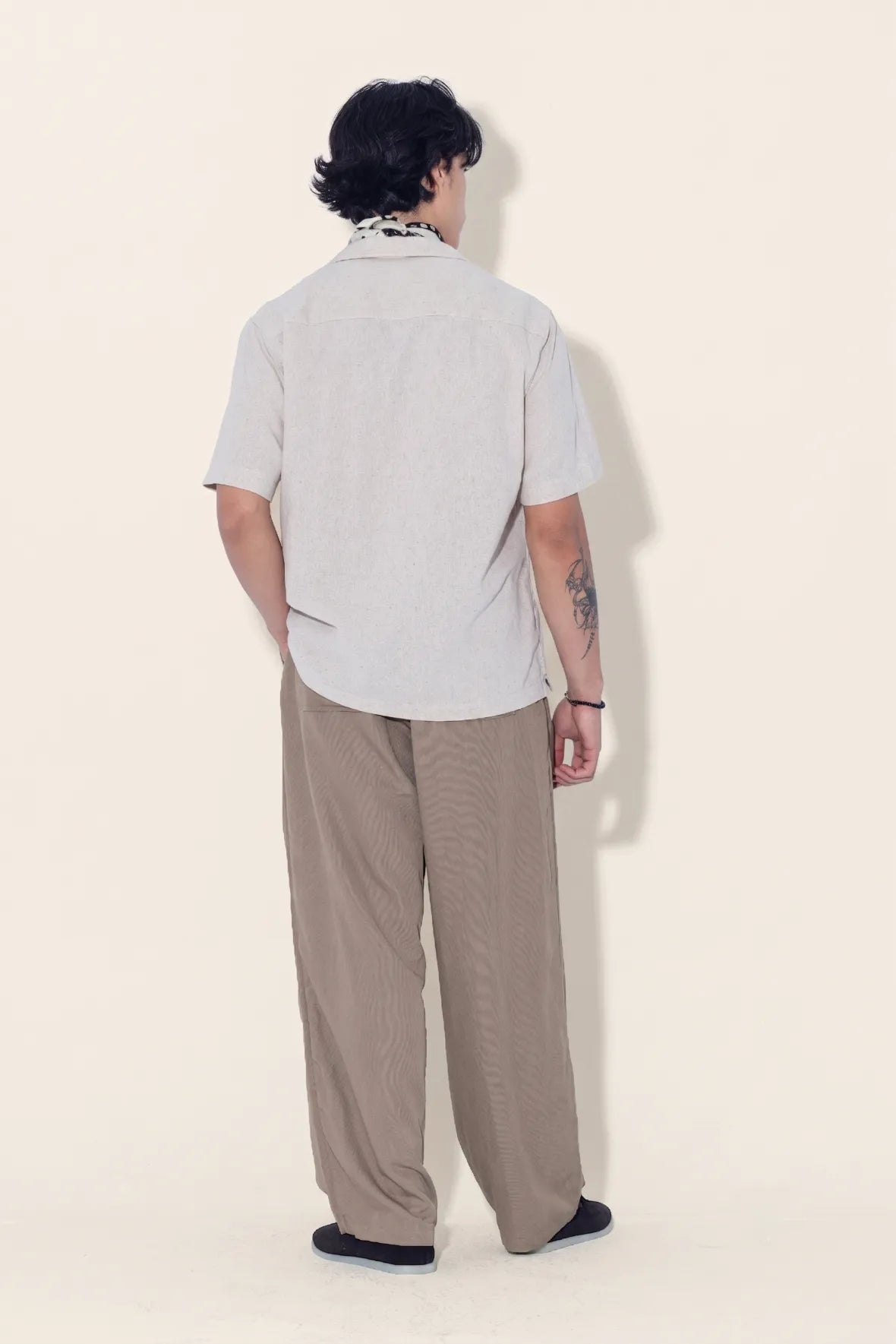 Linen Shirt Short-Sleeve