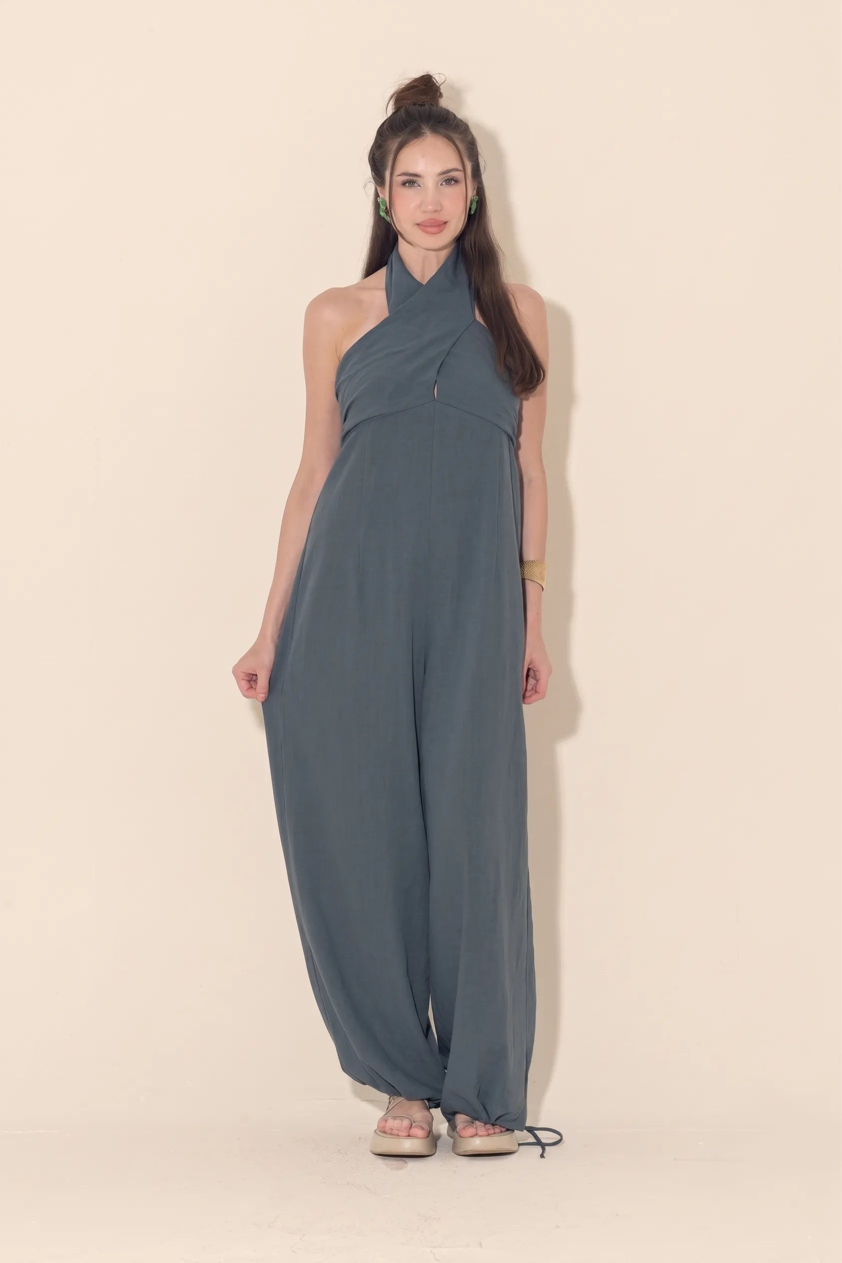 Halter-Neck Jumpsuit
