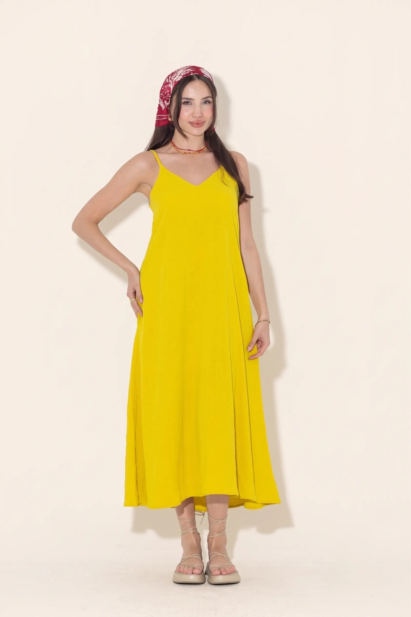 Slip Midi Dress