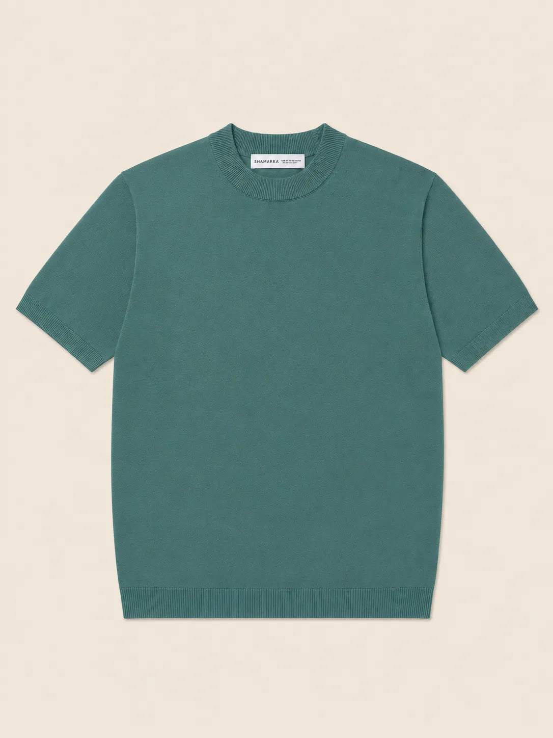 Viscose Knit Short Sleeve T-shirt