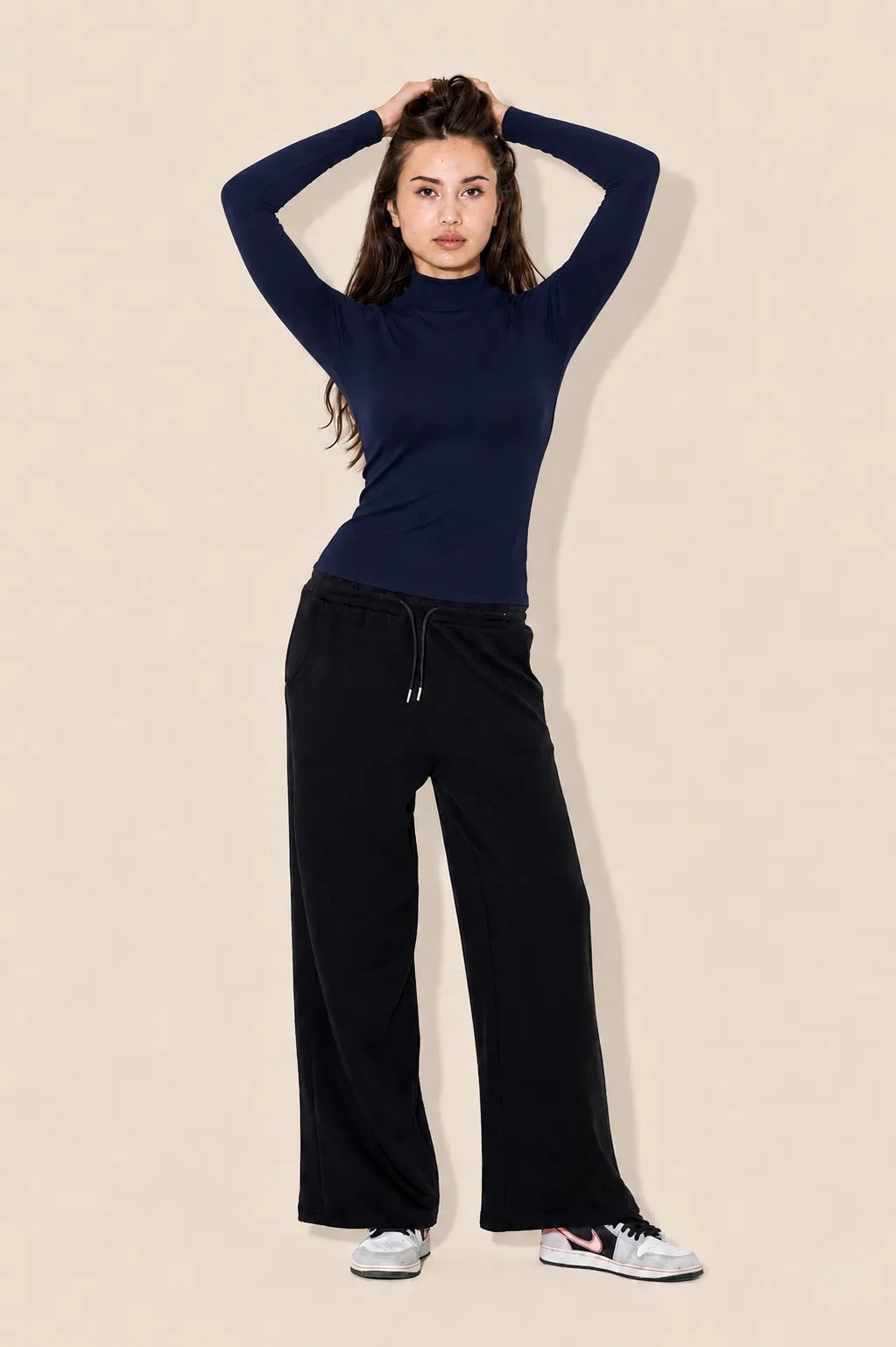 Half Neck Long Sleeve