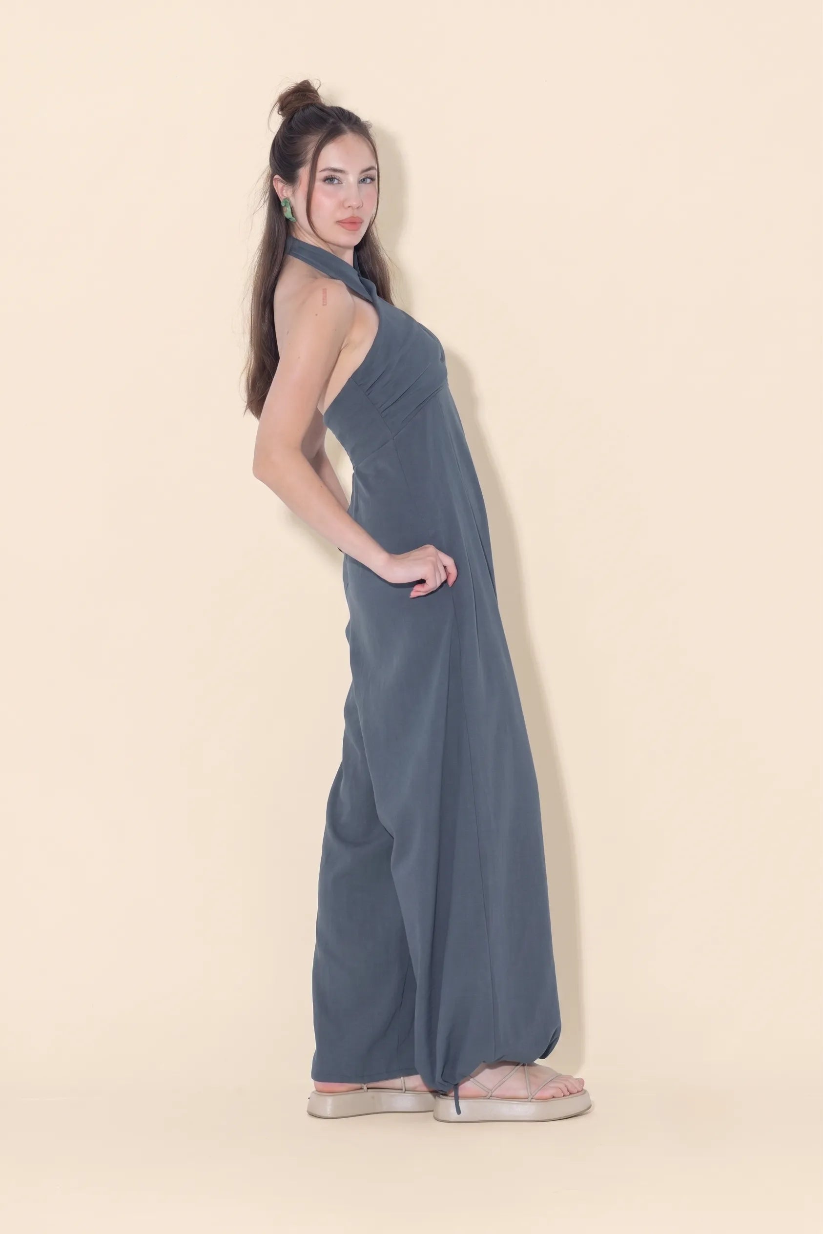 Halter-Neck Jumpsuit