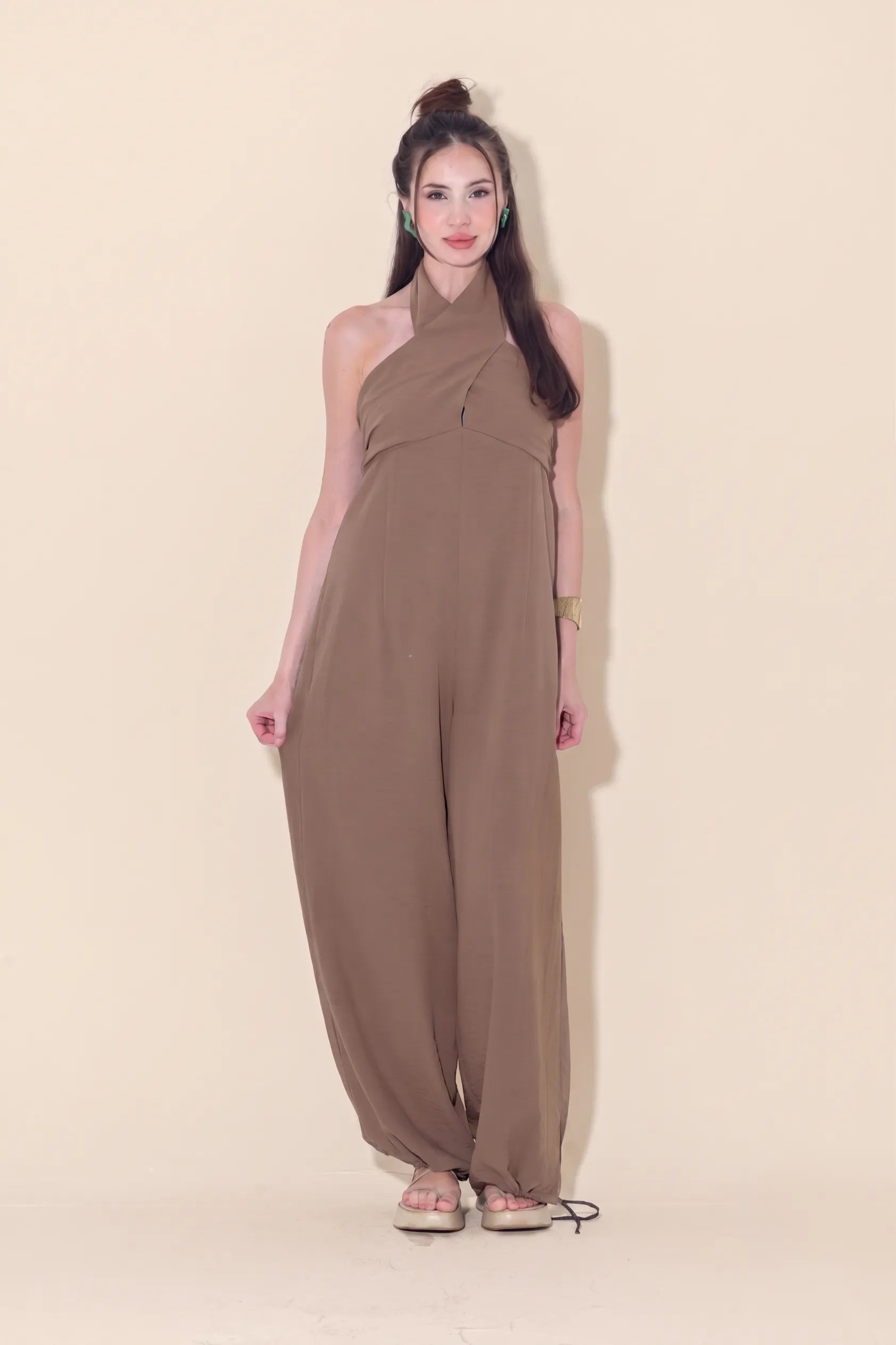 Halter-Neck Jumpsuit