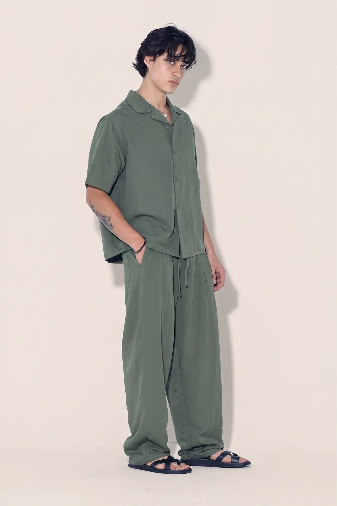 Rustic Baggy Trouser