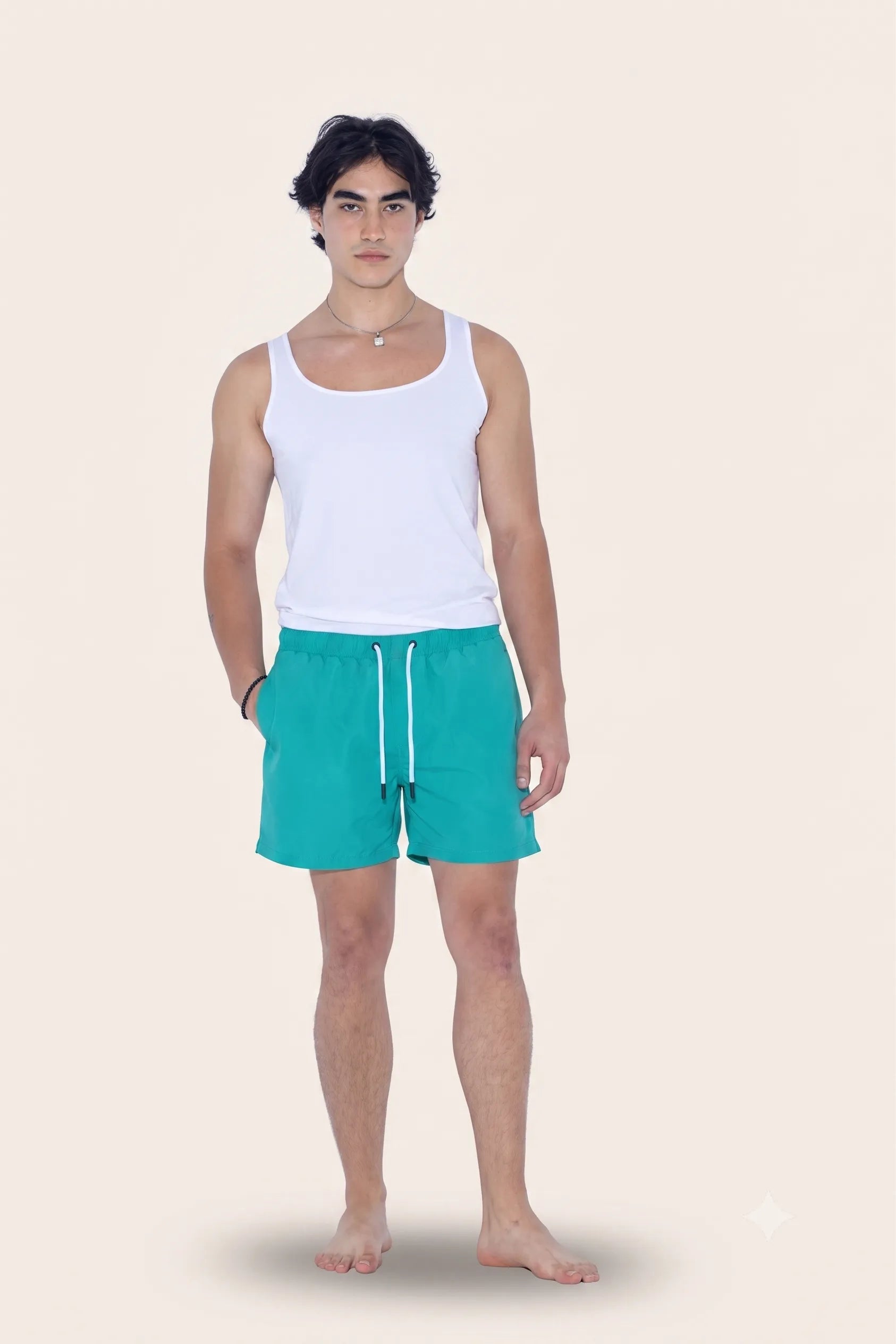 Solid Swim Short