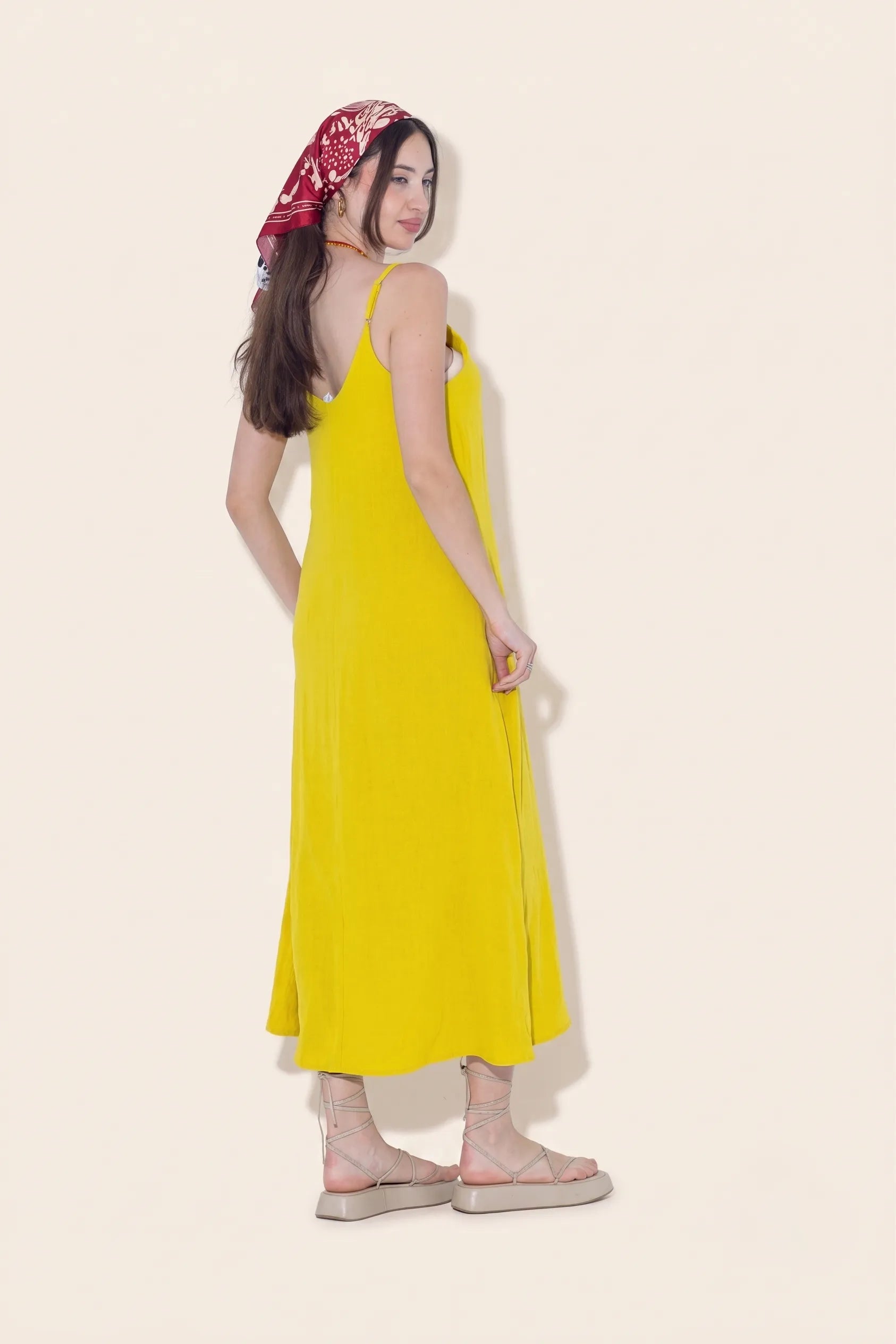 Slip Midi Dress