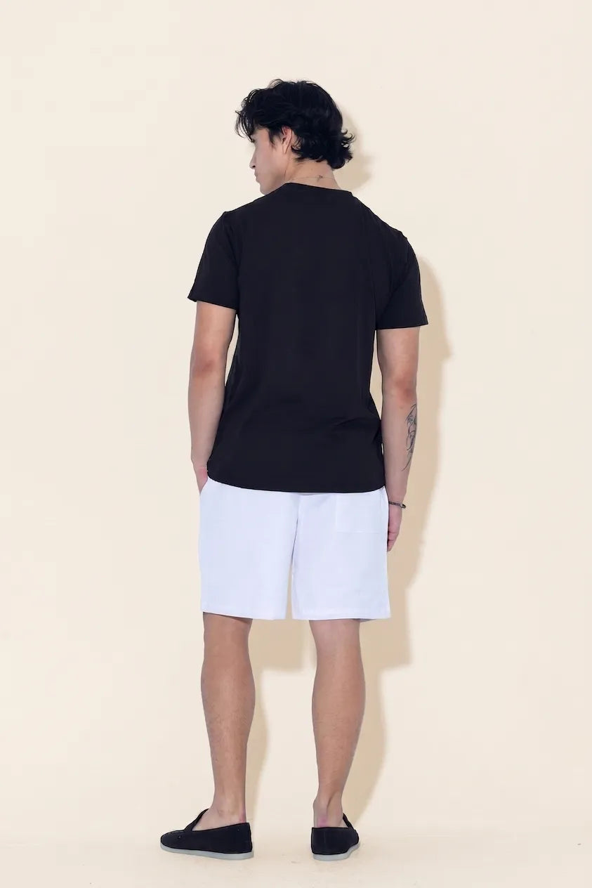 Basic T-shirt with Half Sleeves