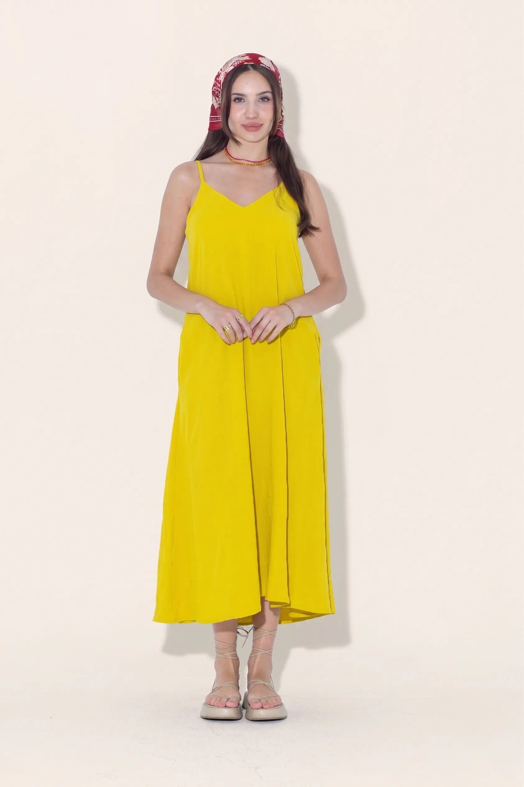 Slip Midi Dress