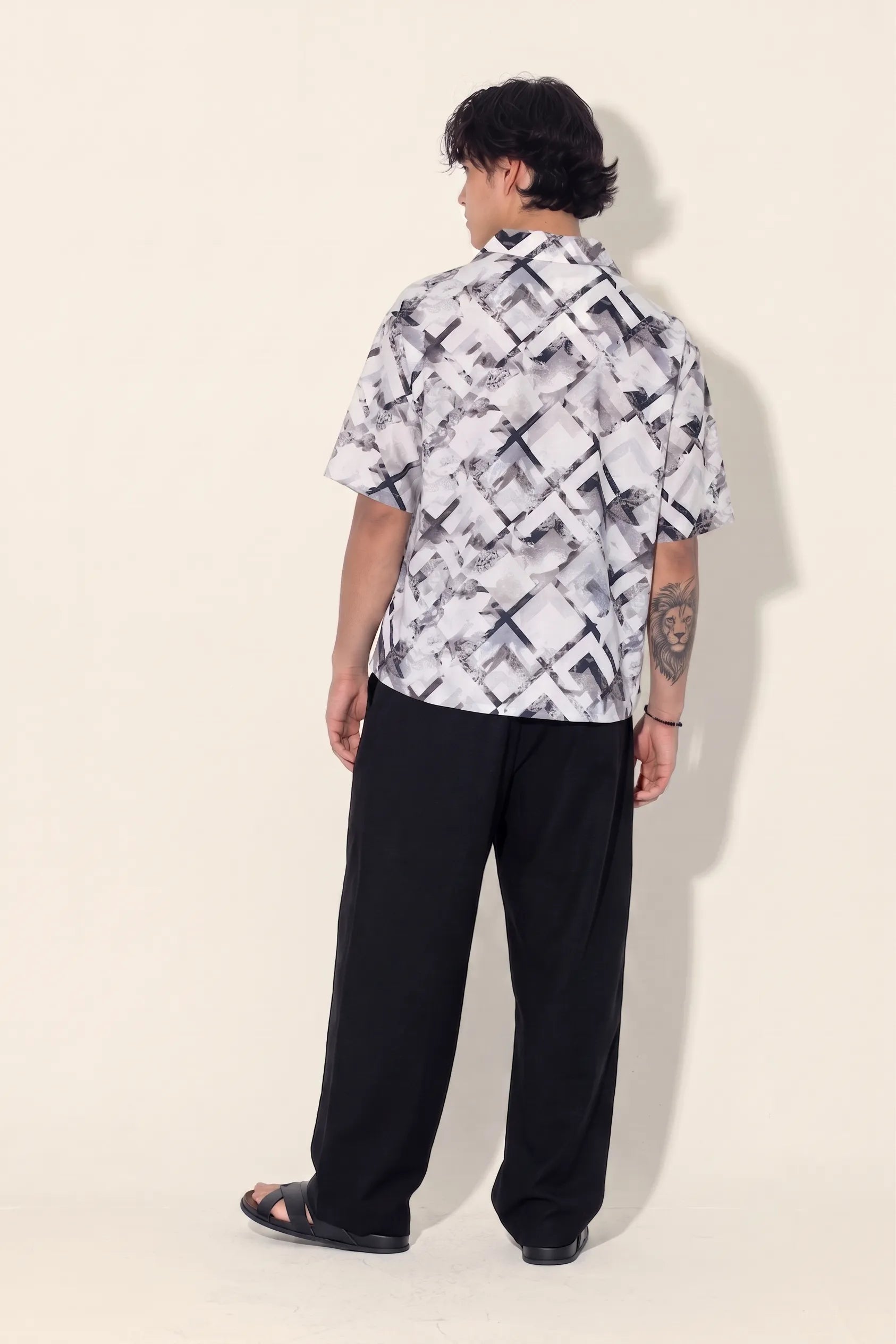 Interlock Pleated Pants