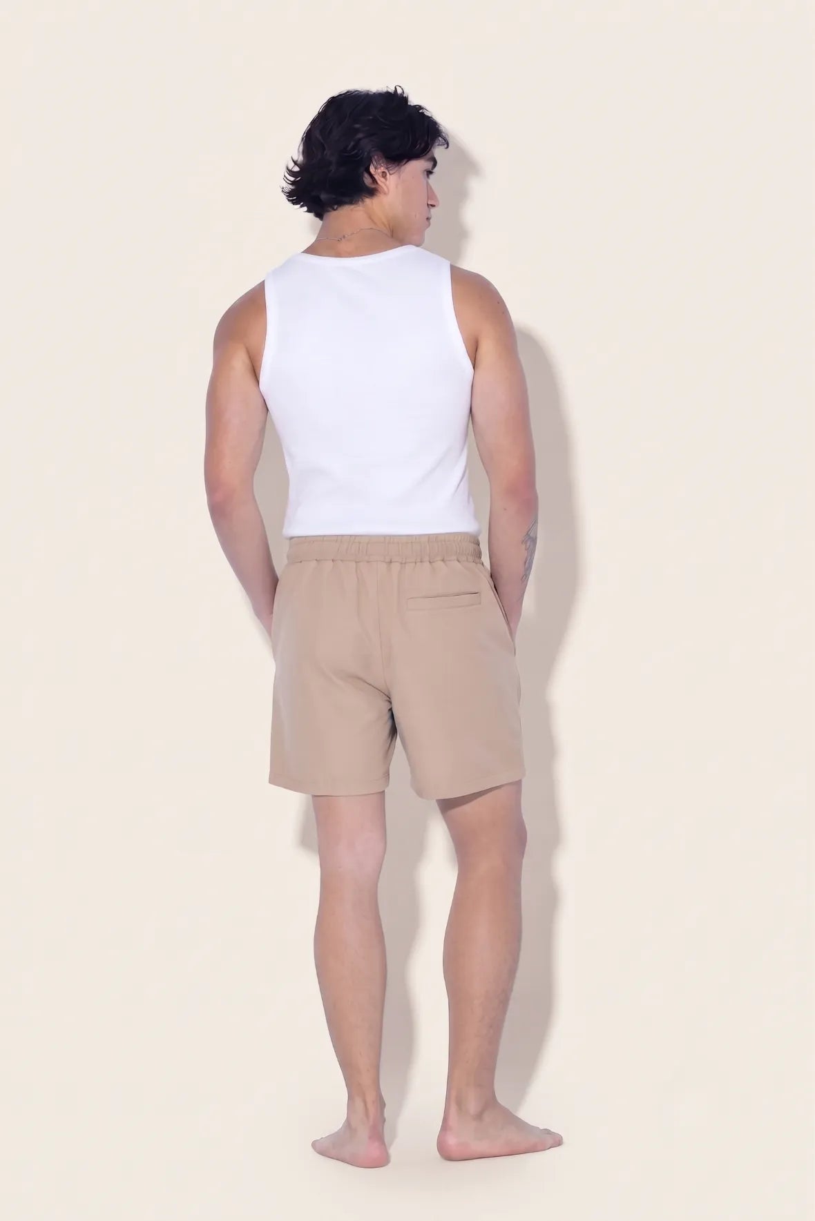 Interlock Pleated short