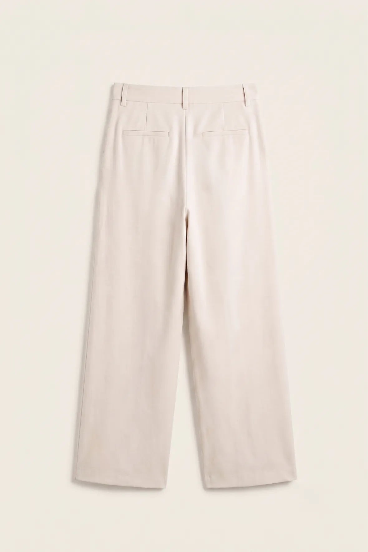 Relaxed Double Pleated Trouser