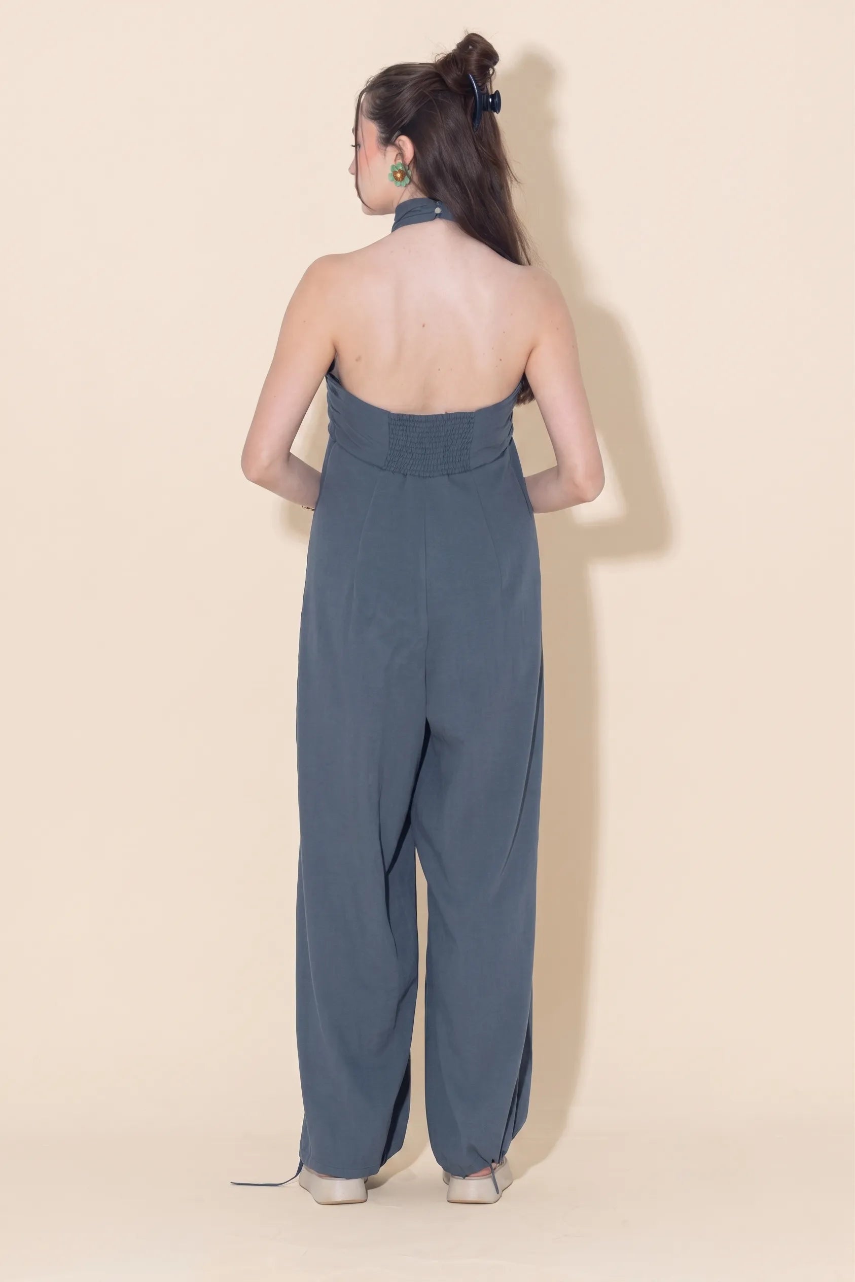 Halter-Neck Jumpsuit