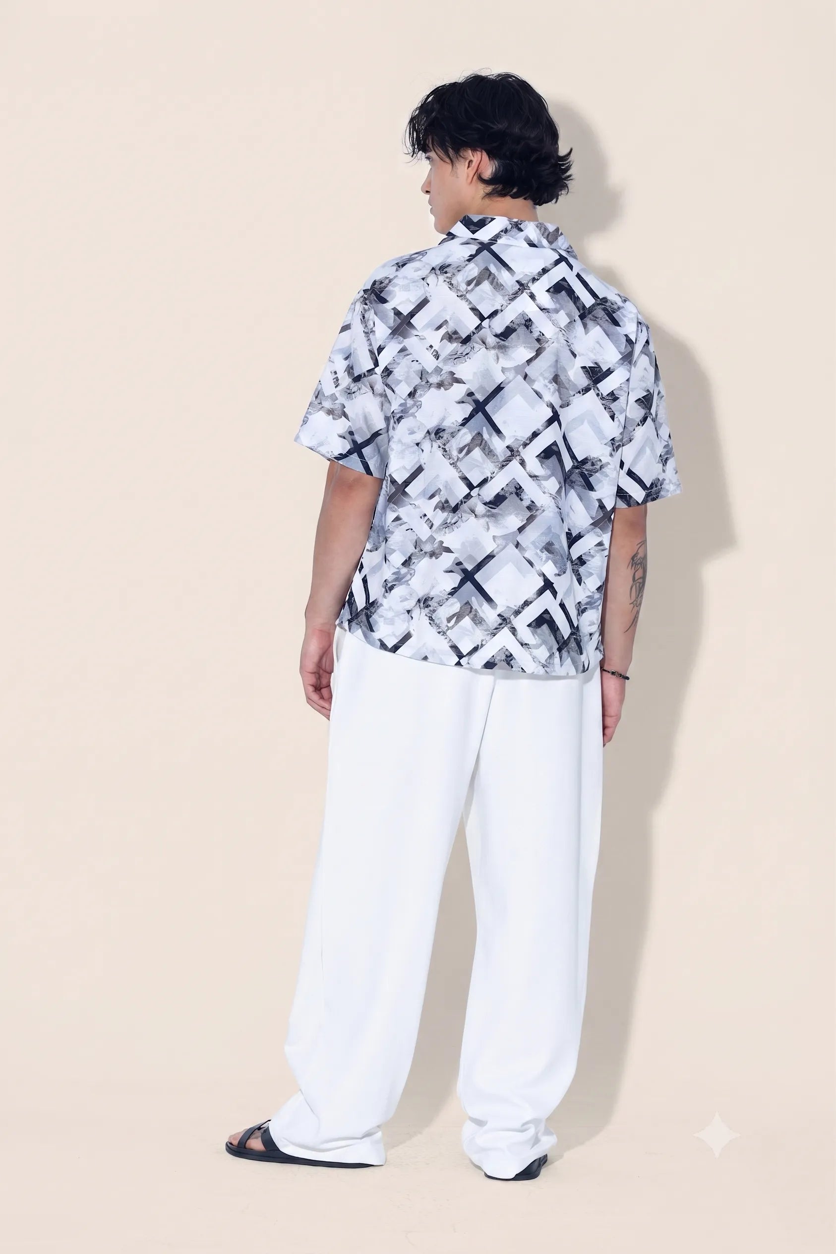 Interlock Pleated Pants