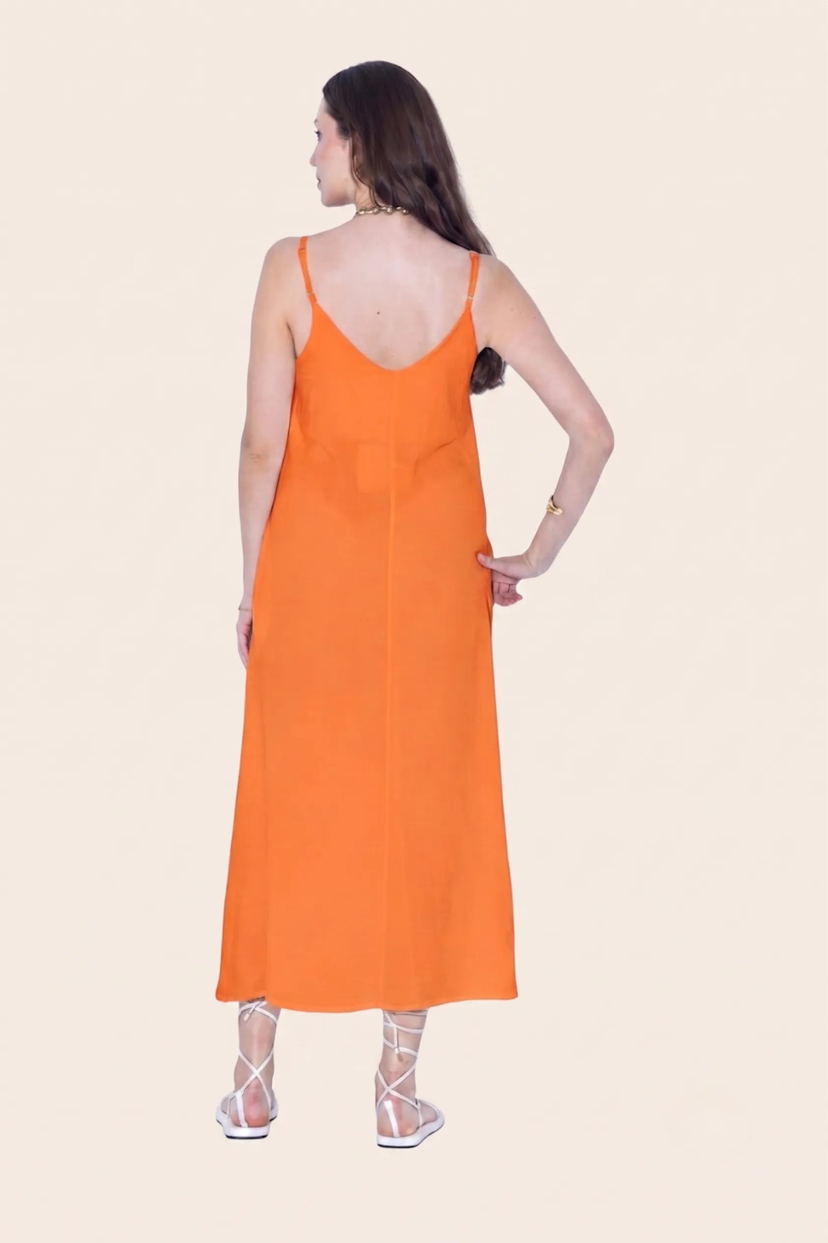 Slip Midi Dress