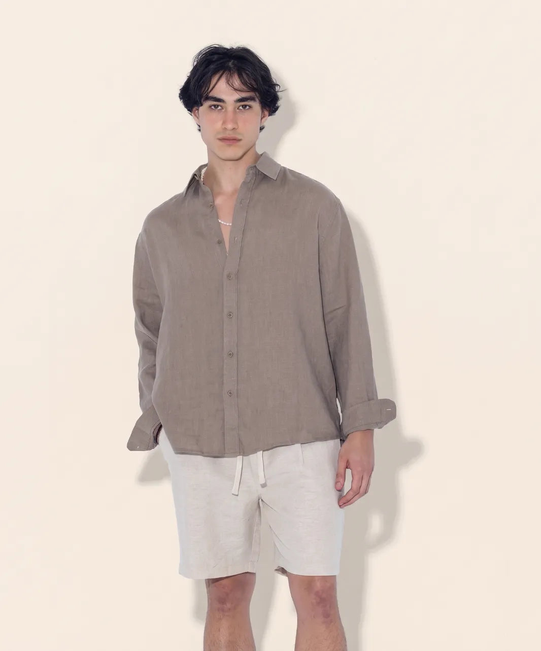 Linen Long Sleeve Shirt