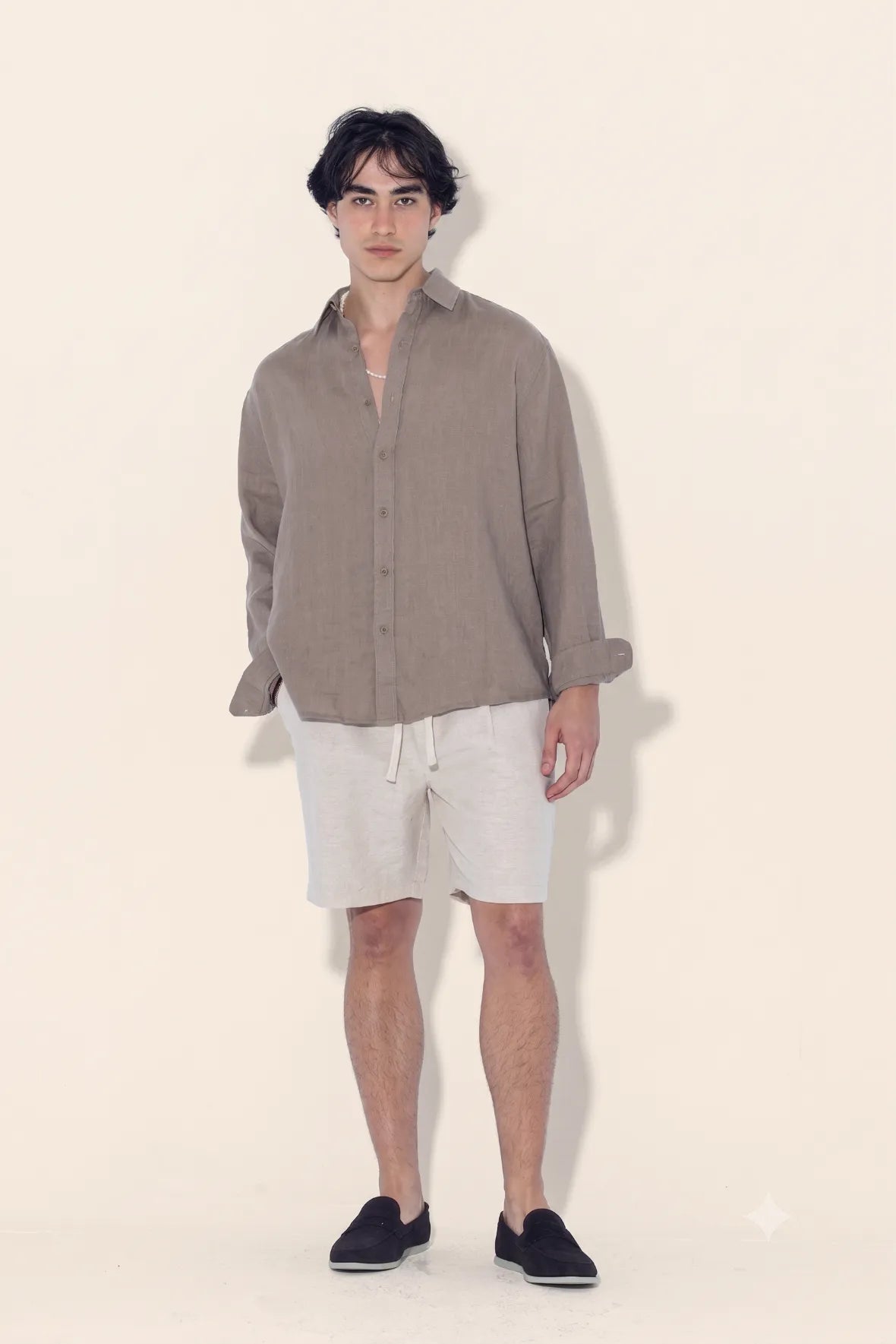 Linen Long Sleeve Shirt