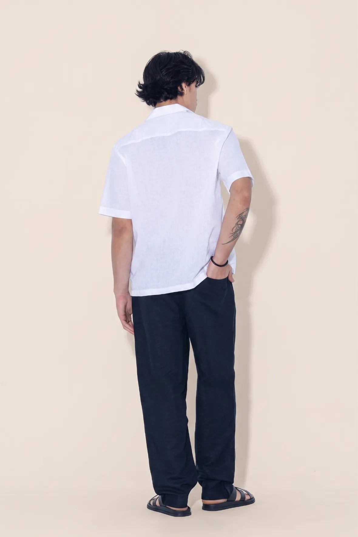 Linen Shirt Short-Sleeve