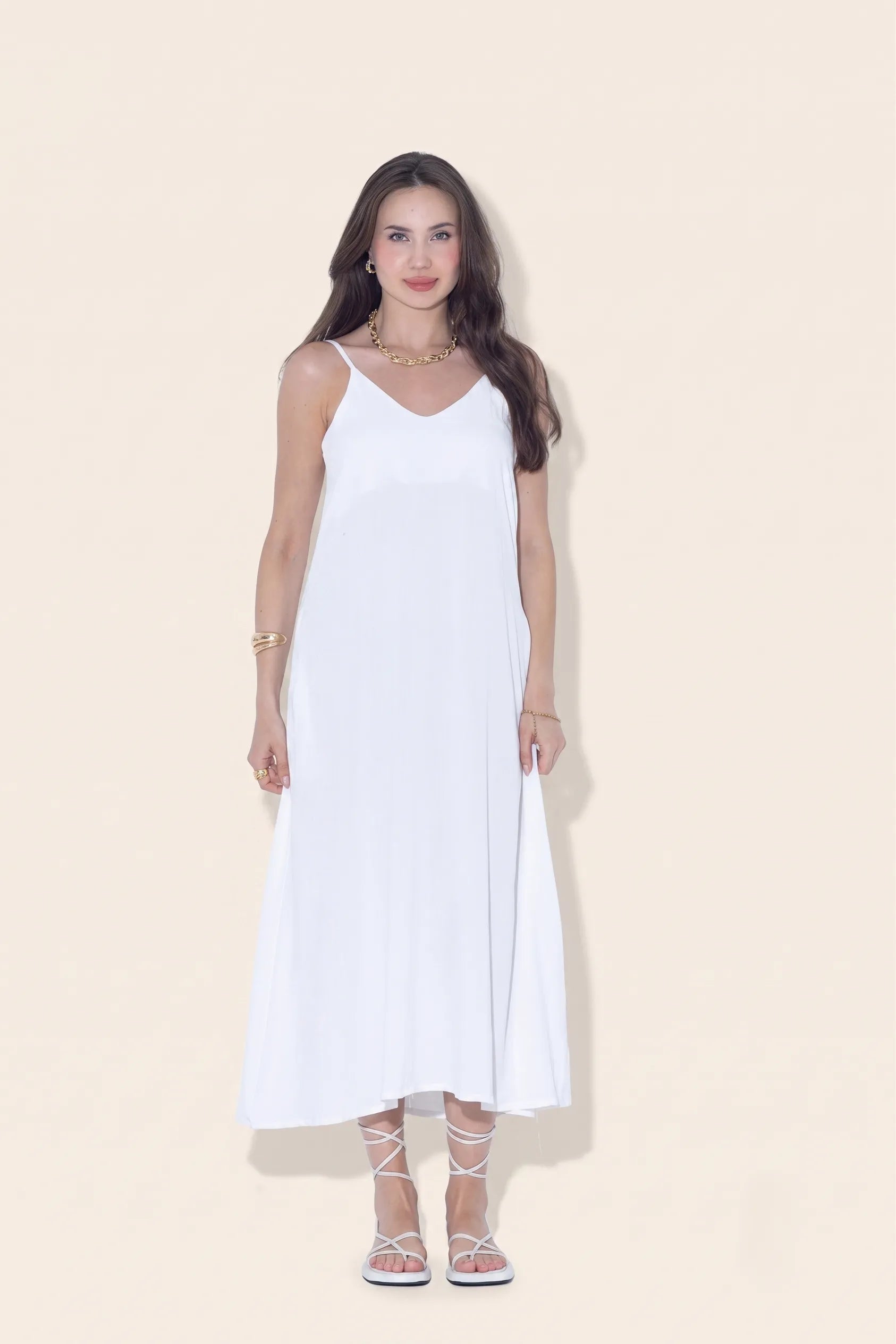 Slip Midi Dress